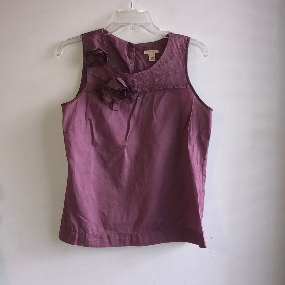 J. Crew Plum Blouse